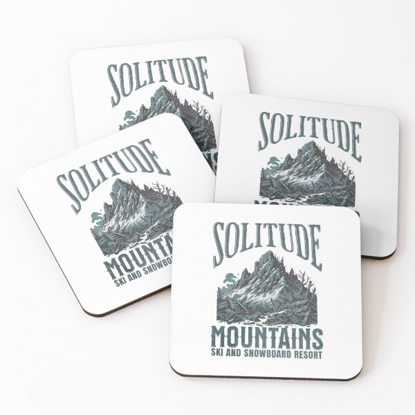 Item preview, Ski Resort Solitude / Ski Resort Red Mountain  designed and sold by TheEndDesign.