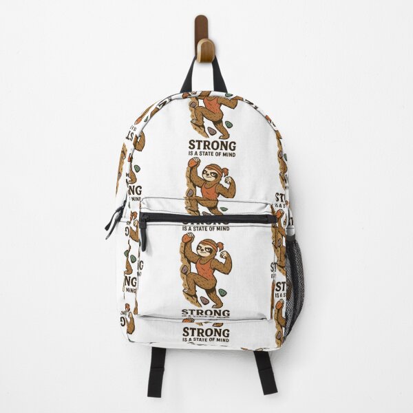 Item preview, Strong Is a State of Mind – Boulder Sloth Woman designed and sold by Pineapple-Tree.