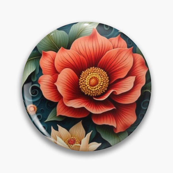 Item preview, Beautiful Vibrant Flower Art designed and sold by Beyond The Canvas.