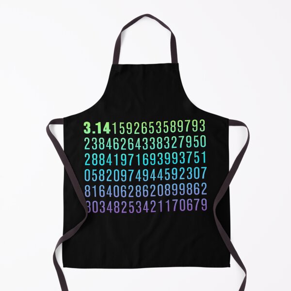 Item preview, First One Hundred Digits of Pi, Green to Purple Gradient designed and sold by Memes N Lore .