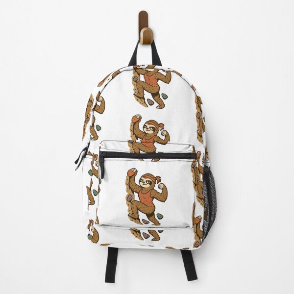 Item preview, Strong bouldering sloth at the top | Climbing girl designed and sold by Pineapple-Tree.