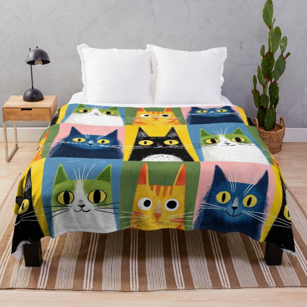 Item preview, Mid-Century Meows designed and sold by Retro Type.