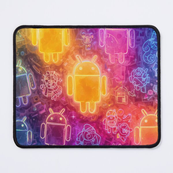 Item preview, Neon Android Pattern designed and sold by Hot4Shirt.