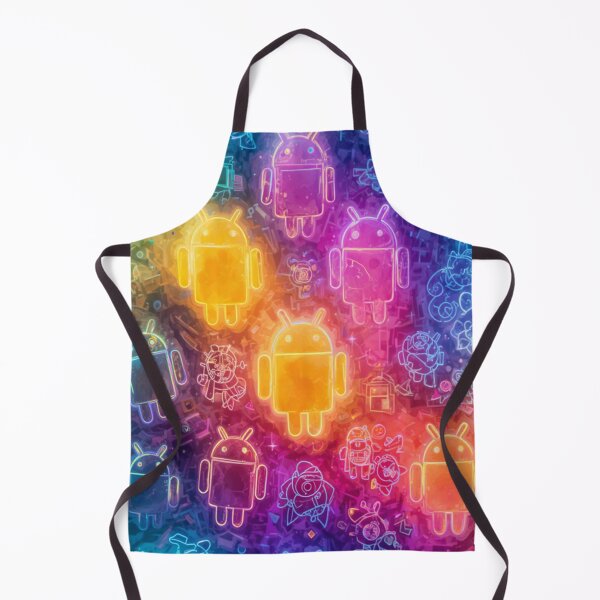 Item preview, Neon Android Pattern designed and sold by Hot4Shirt.