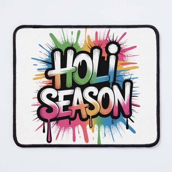Item preview, Holi Season Shirt | White Graffiti Rainbow Burst Paint Drip Festival of Colors designed and sold by DarylWelsh2024.
