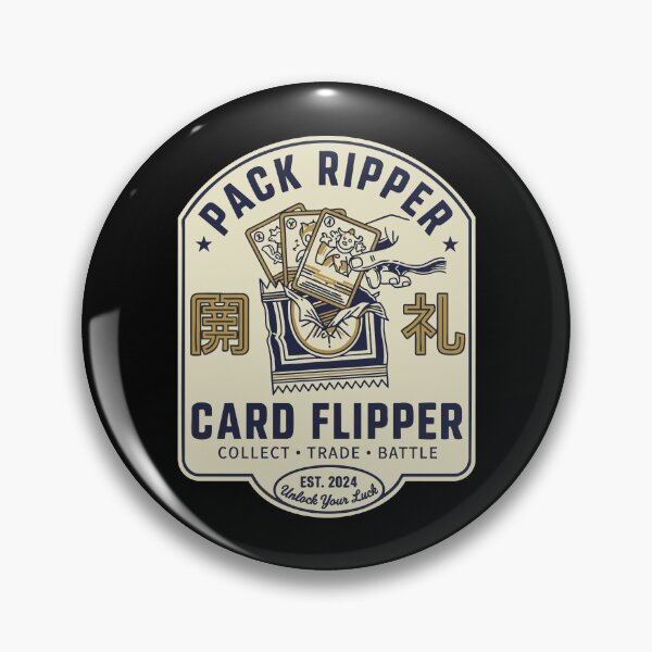 Item preview, Pack Ripper Card Flipper Collect Trade Battle Crew designed and sold by LuminOrb.