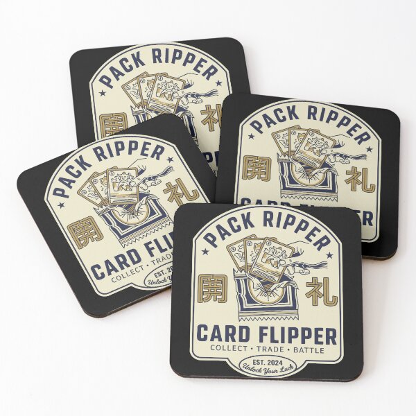 Item preview, Pack Ripper Card Flipper Collect Trade Battle Crew designed and sold by LuminOrb.