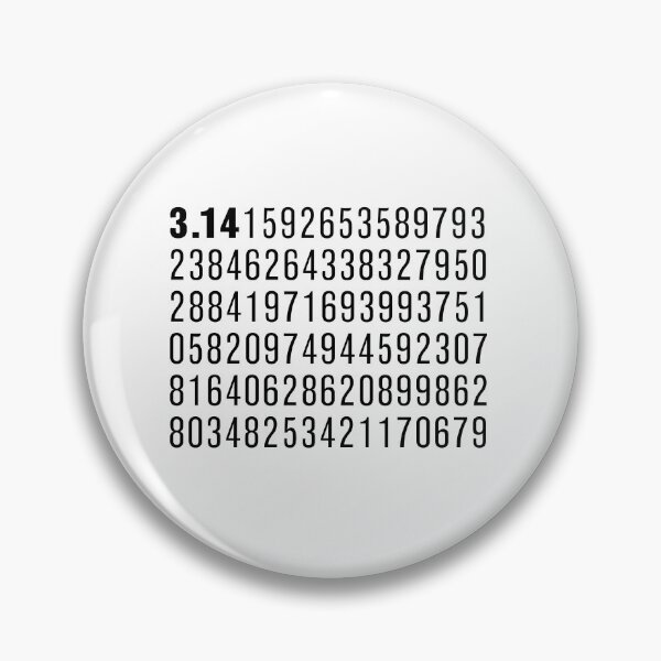 Item preview, First One Hundred Digits of Pi designed and sold by Memes N Lore .
