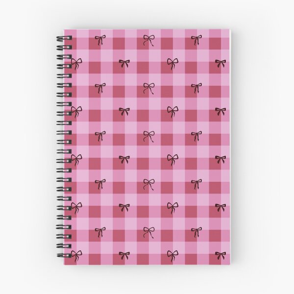 Item preview, Pink Gingham and Hand Drawn Bows  designed and sold by RebbyCreates.