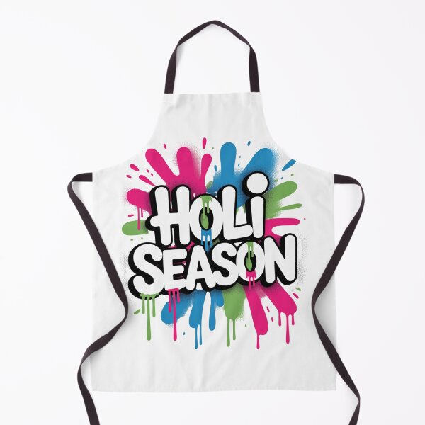 Item preview, Holi Season Shirt | White Bubble Letter Spray Paint Drip Festival of Colors Spring Celebration Tee designed and sold by DarylWelsh2024.