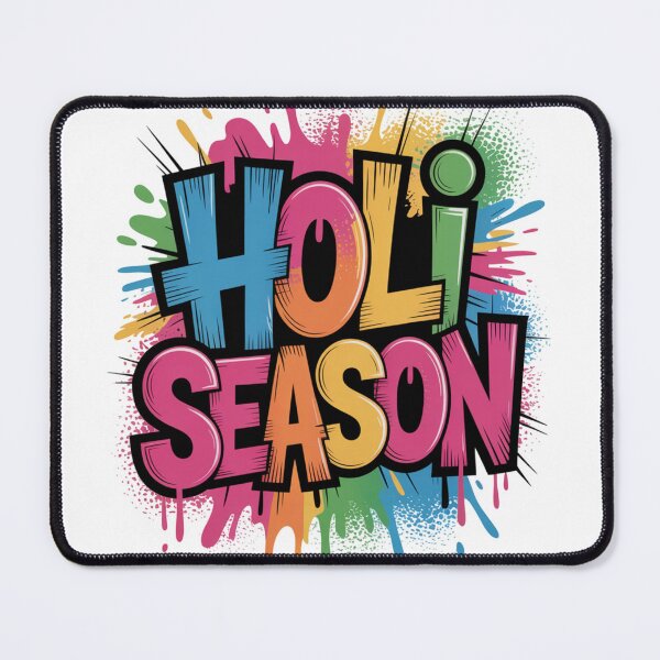 Item preview, Holi Season Shirt | White Bubble Letter Spray Paint Drip Festival of Colors Spring Celebration Tee designed and sold by DarylWelsh2024.