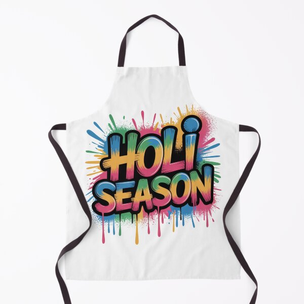 Item preview, Holi Season Shirt | Bold Comic Block Letter Multicolor Paint Splatter Festival of Colors Spring Tee designed and sold by DarylWelsh2024.