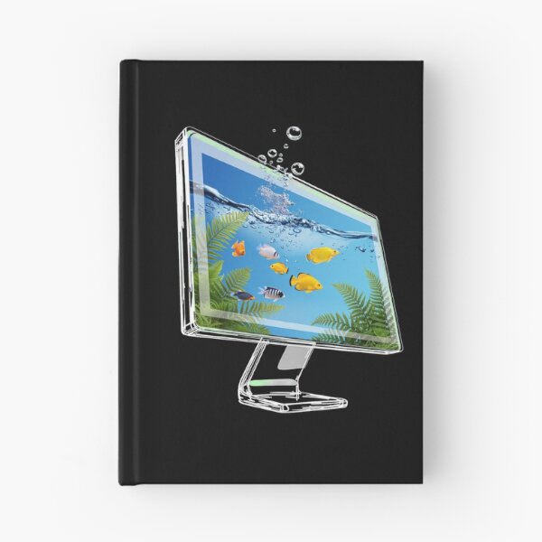 Item preview, Retro Futuristic Aquarium Screen designed and sold by SignumShop.