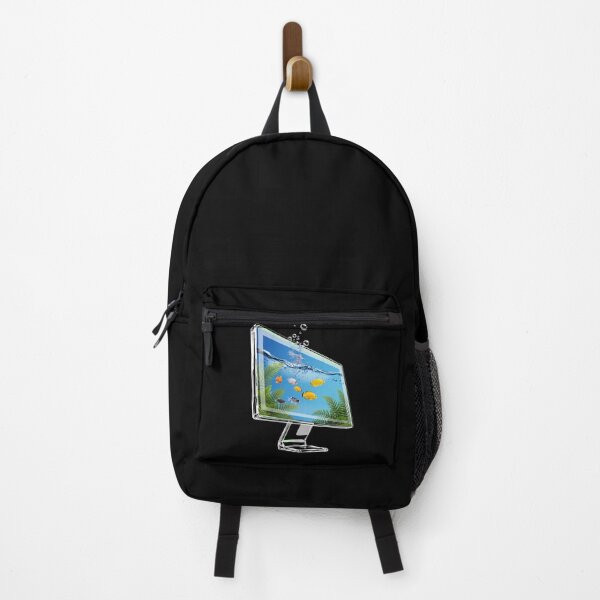 Item preview, Retro Futuristic Aquarium Screen designed and sold by SignumShop.