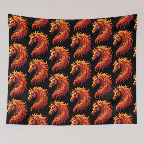 Item preview, Year of the Fire Horse - Red Horse designed and sold by Debbie Schulte.