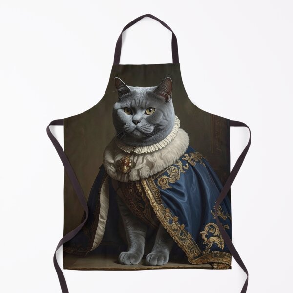 Item preview, Royal British Shorthair Cat Portrait designed and sold by Rutvain.