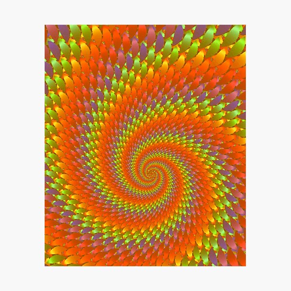 Item preview, Colorful Psychedelic Spiral  designed and sold by Ksaavet.