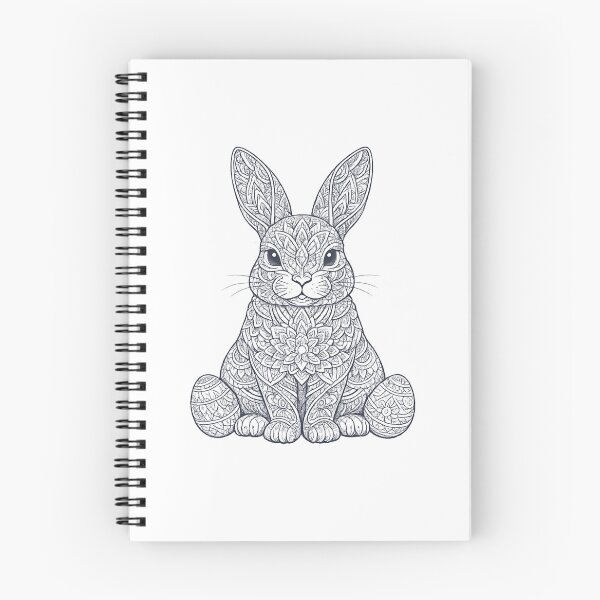 Item preview, Mandala Easter Bunny – Delicate spring magic as an artistic statement design designed and sold by CoolContent Factory.