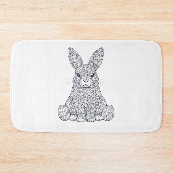 Item preview, Mandala Easter Bunny – Delicate spring magic as an artistic statement design designed and sold by CoolContent Factory.