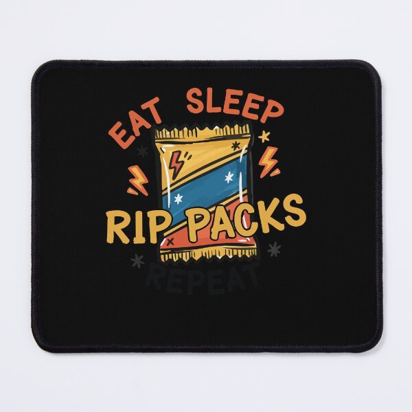 Item preview, Trading Card Collector Eat Sleep Rip Packs Repeat designed and sold by LuminOrb.