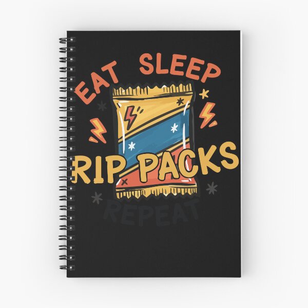 Item preview, Trading Card Collector Eat Sleep Rip Packs Repeat designed and sold by LuminOrb.