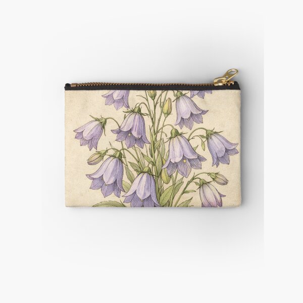 Item preview, Vintage Bellflower Bouquet Print - Cottagecore Botanical Wall Art designed and sold by Darlin8888.