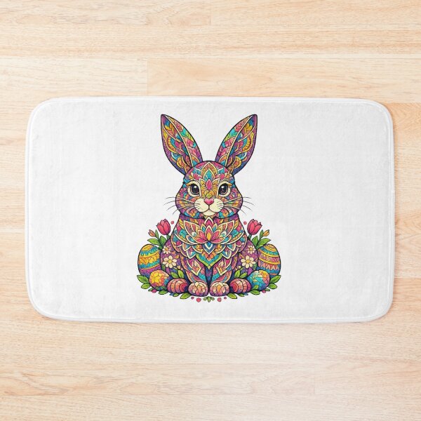 Item preview, Mandala Easter Bunny – Colorful, detailed premium Easter T-shirt design designed and sold by CoolContent Factory.