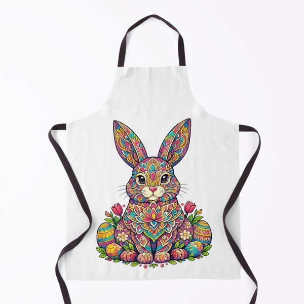 Item preview, Mandala Easter Bunny – Colorful, detailed premium Easter T-shirt design designed and sold by CoolContent Factory.