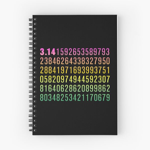 Item preview, First One Hundred Digits of Pi, Pink to Green Gradient designed and sold by Memes N Lore .