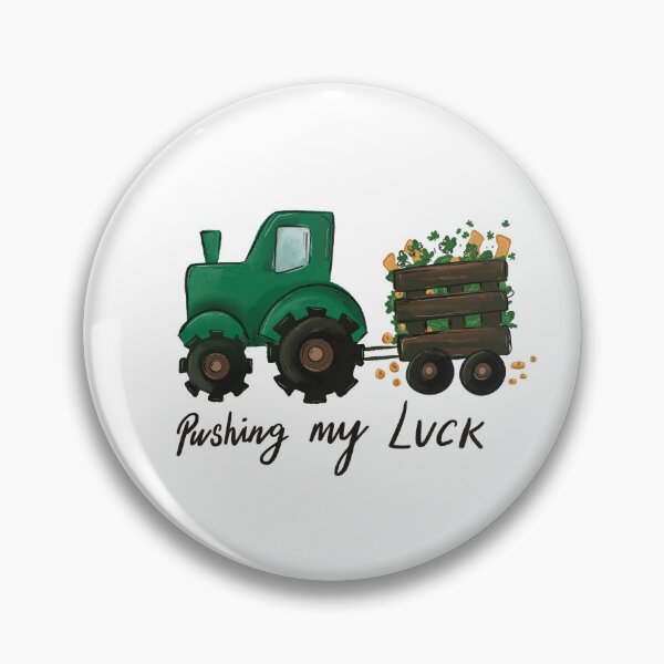 Artikelvorschau, Pushing My Luck Construction – handgezeichnete St. Patrick's Day-Grafik, Jungen-T-Shirt (PNG), Kleeblatt (PNG), digitale Datei entworfen und verkauft von Pragatee.