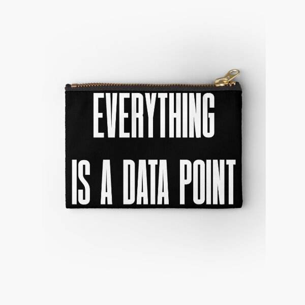 Item preview, Everything is a Data Point - Minimalist Tech Typography designed and sold by Vision Crafted.