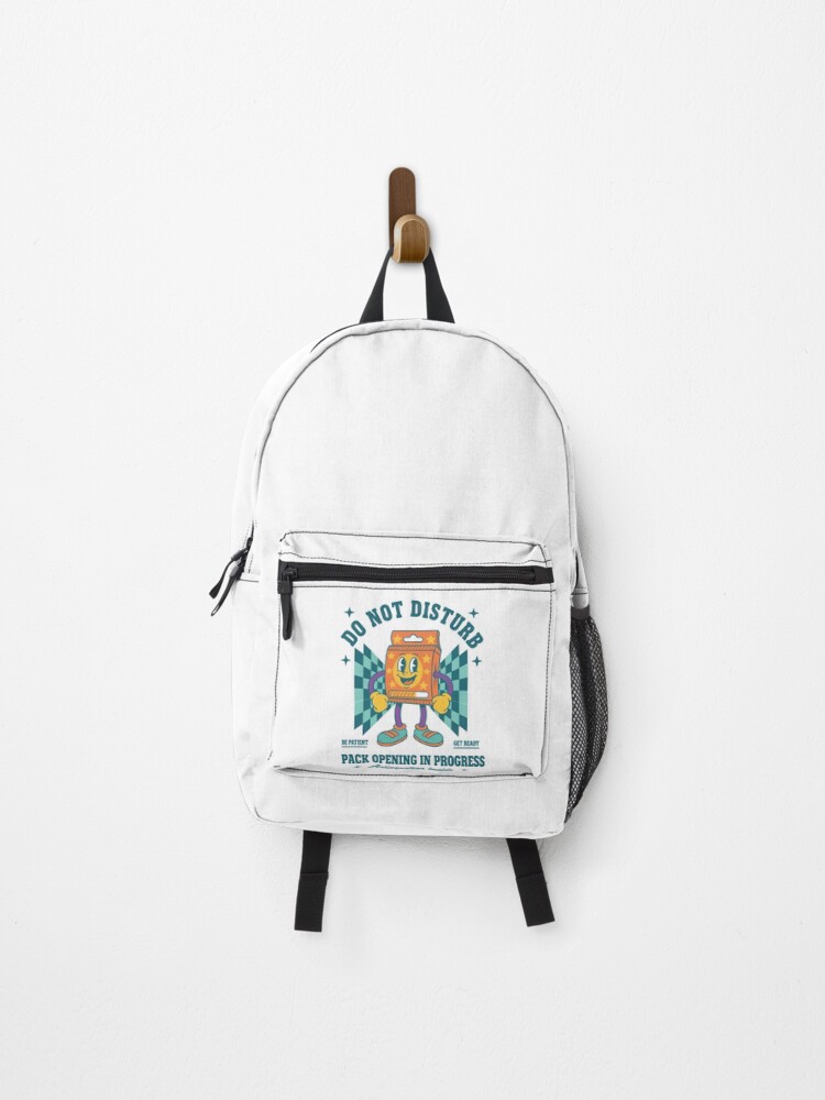 Thumbnail 1 of 3, Backpack, Trading Card Do Not Disturb Pack Opening In designed and sold by LuminOrb.