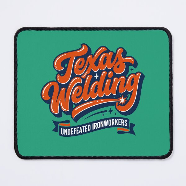 Item preview, Retro Texas Welding Undefeated Ironworker designed and sold by Cozy-Old-Pub.