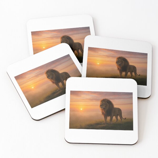 Item preview, Majestic Lion at Sunrise designed and sold by ZolaDesings.