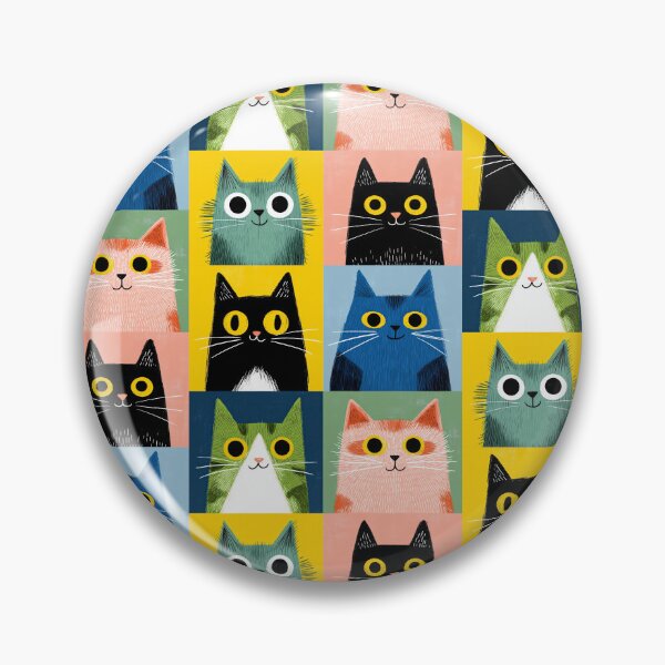 Item preview, Yellow Eyes, Black Coat designed and sold by Retro Type.