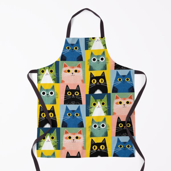 Item preview, Yellow Eyes, Black Coat designed and sold by Retro Type.