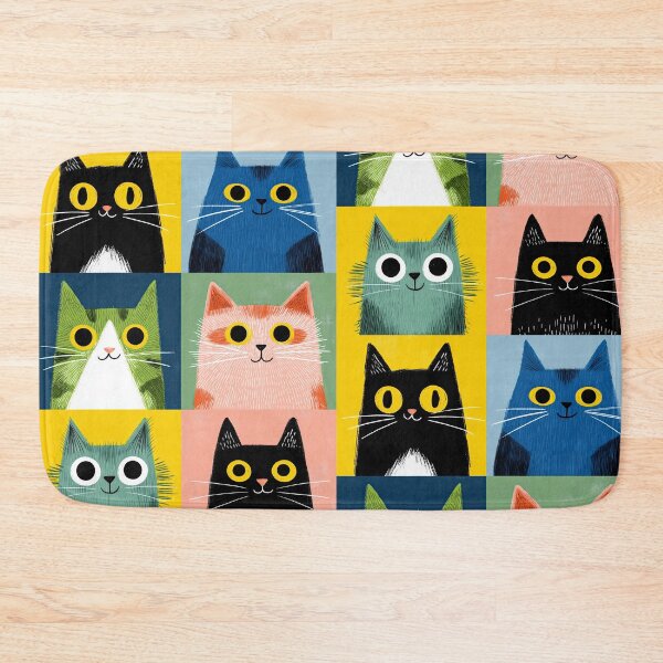 Item preview, Yellow Eyes, Black Coat designed and sold by Retro Type.