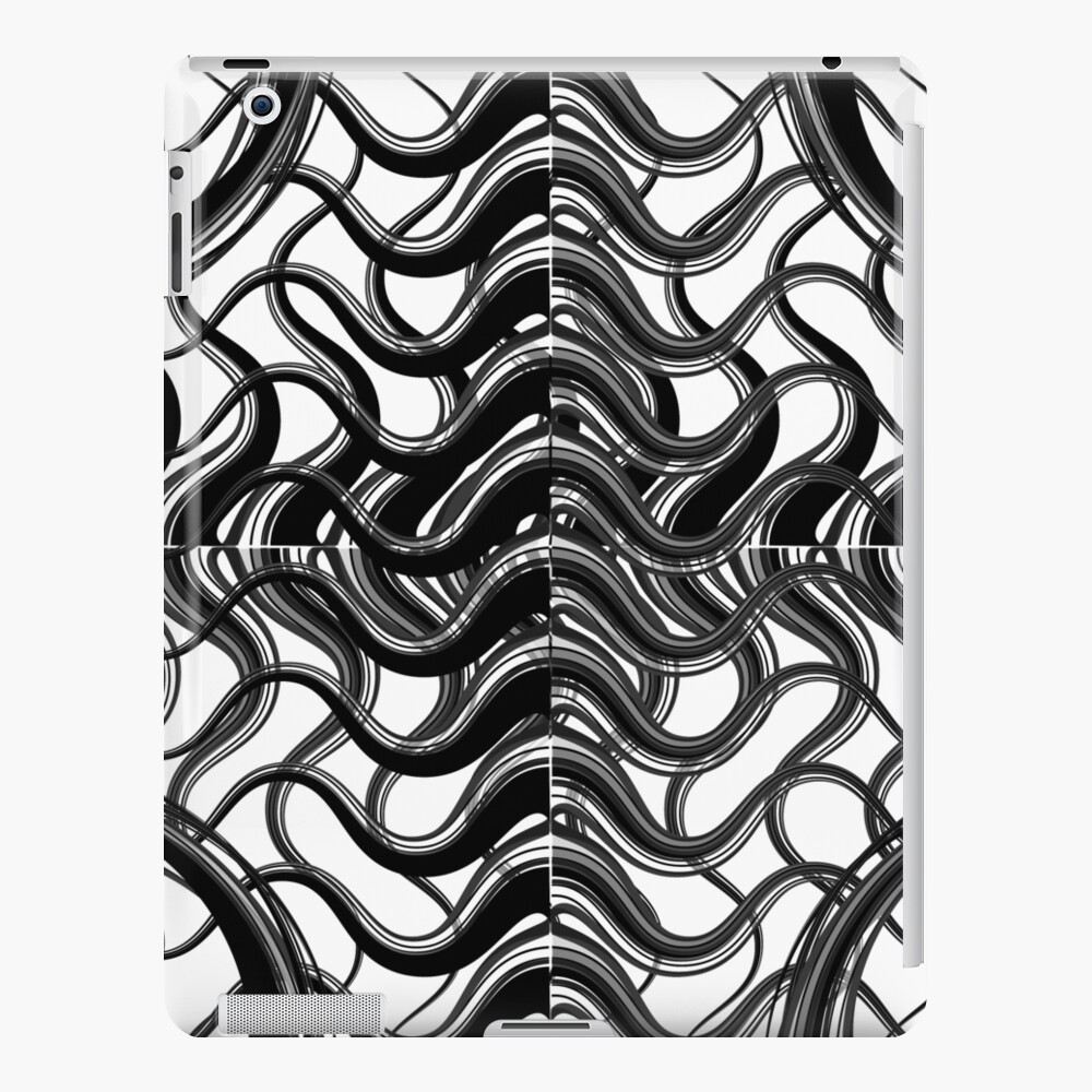 Mathengyger - Syne Waves iPad Case & Skin