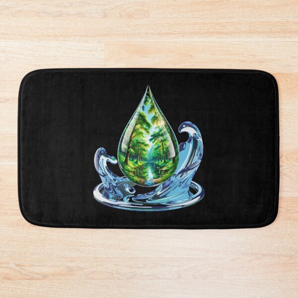 Item preview, Glossy Nature Drop Tech Aesthetic designed and sold by SignumShop.