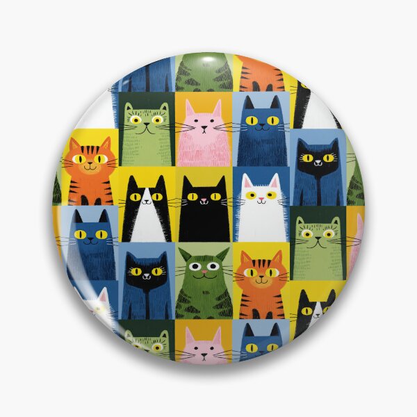 Item preview, Simple Lines, Sweet Felines designed and sold by Retro Type.