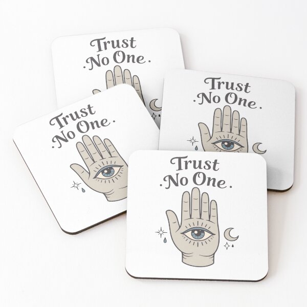 Item preview, Trust No One Hamsa Hand Eye Art designed and sold by Trend cool.