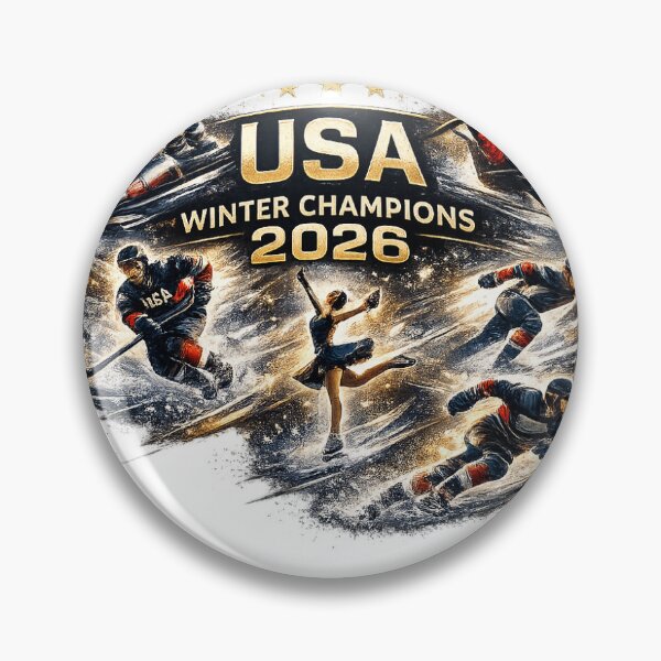 Item preview, USA Winter Champions 2026 designed and sold by For-Cat.