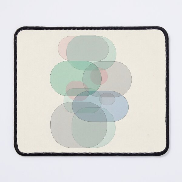 Item preview, Mint Green Layers of Calm designed and sold by VibeShift Studio.