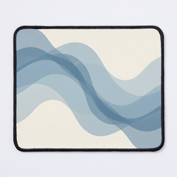 Item preview, Blue Flowing Abstract Waves designed and sold by VibeShift Studio.