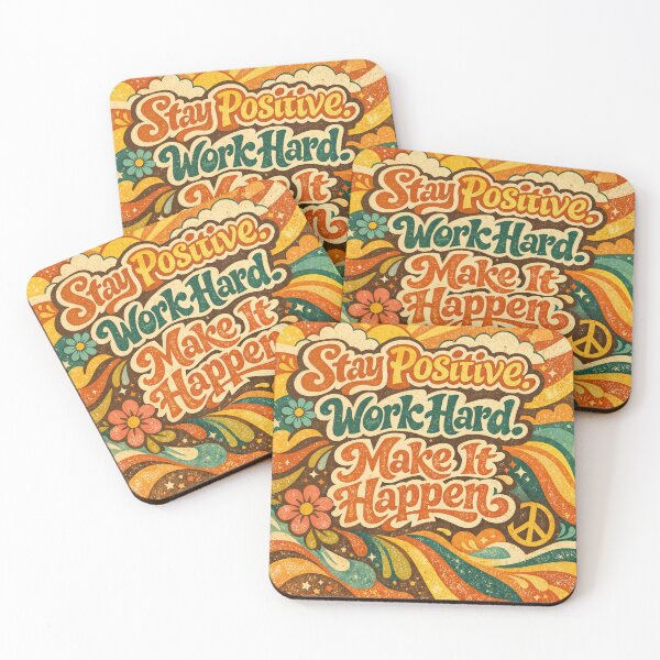 Item preview, Inspire and Thrive: Retro Vibes for a Positive Mindset designed and sold by ForeverPrintsOK.