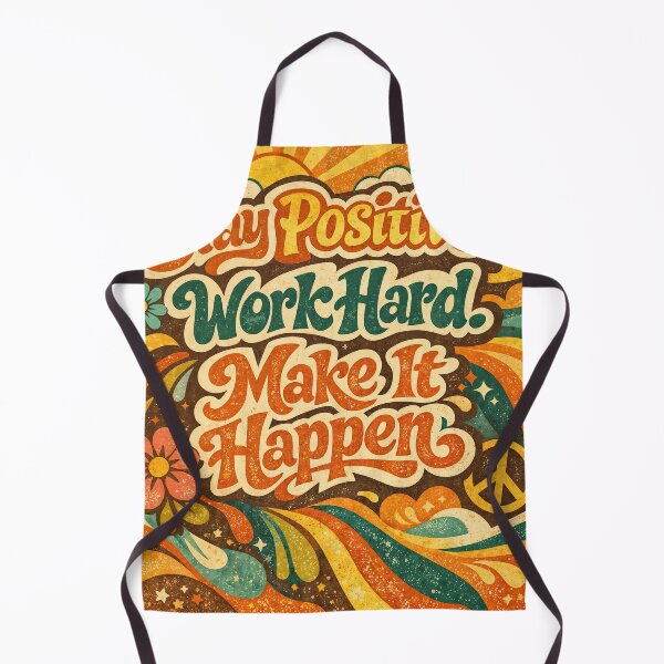 Item preview, Inspire and Thrive: Retro Vibes for a Positive Mindset designed and sold by ForeverPrintsOK.