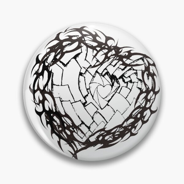 Item preview, Shattered Soul // Cyber-Sigilism Thorned Heart designed and sold by ZafTeez.