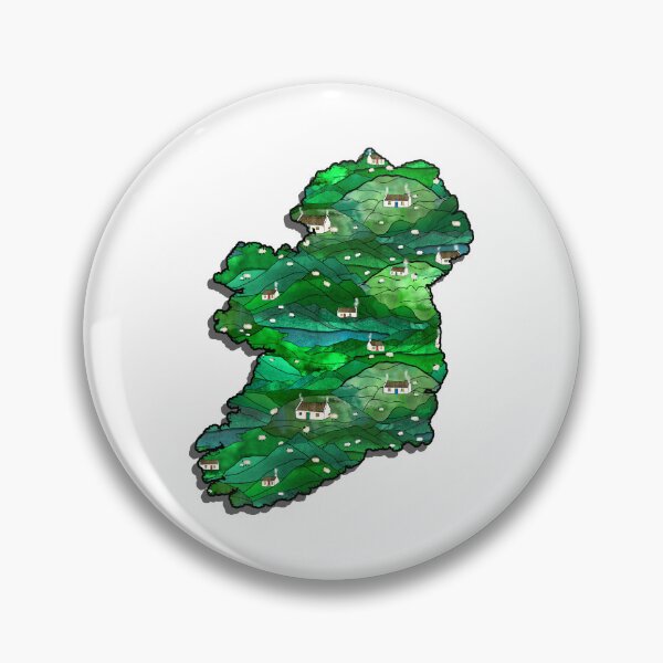 Item preview, Wee Sheep & Irish Cottages & Hidden Loughs in the Green Glens of Ireland  designed and sold by IrishVikingDesigns.