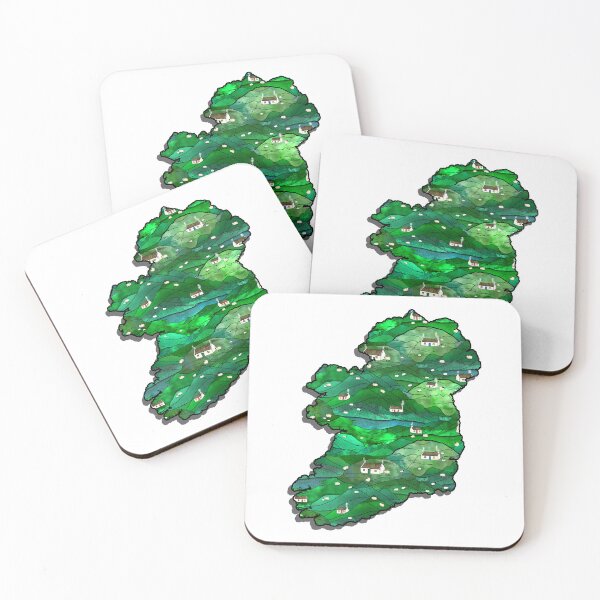 Item preview, Wee Sheep & Irish Cottages & Hidden Loughs in the Green Glens of Ireland  designed and sold by IrishVikingDesigns.