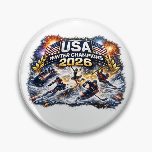 Item preview, USA Winter Champions 2026 designed and sold by For-Cat.